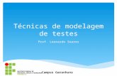 Técnicas de modelagem de testes