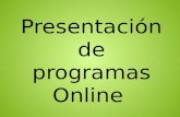 Programas Online