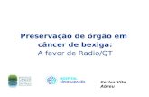 29   preservação de órgão em câncer de bexiga a favor de radio qt