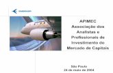 2004 - Apimec Sp E Abamec Rio   Primeiro Trimestre 2004