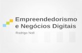 Empreendedorismo e Negócios digitais - Intensivo 40h - mar12 - Prof. Rodrigo Noll