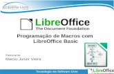Programação de Macros com LibreOffice Basic