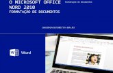 Informática Básica - Formatação de Documentos no Microsoft Word 2010