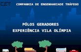 Estudo Sobre Vila Olimpia Como Polo Gerador De TráFego