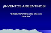 Inventos argentinos!!