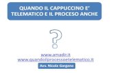 Avv. Nicola Gargano: Il processo telematico - Business Cappuccino del 18 ottobre 2013