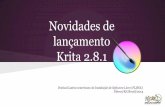 Novidades de  lançamento krita 2.8.2