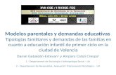 ASE2014 Modelos parentales y demandas educativas - Daniel Gabaldón Estevan; Mª Amparo Cotolí Crespo