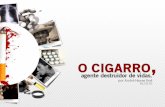 O Cigarro - Agente Destruidor de Vidas