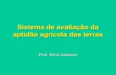 Sistema Brasileiro de Classificação da Aptidão Agrícola das Terras (SiBCAAT)
