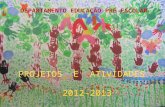 2013 projetos e atividades - Jardins de infância do Agrupamento de Escolas da Mealhada