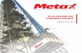 Catálogo Metax - Elevador de Cremalheira