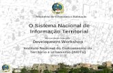 Sistema Nacional de Informação Territorial Relatório Final - 27/01/2010