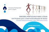 Apresentação da PPA - Parceria Portuguesa para a Água (Lisboa)
