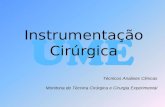 Instrumenta§£o cirrgica