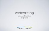 Webwriting em ambientes digitais