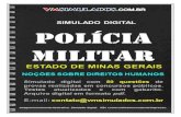 POLÍCIA MILITAR - DIREITOS HUMANOS  - SIMULADO DIGITAL PARA CONCURSO PÚBLICO