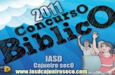 CONCURSO BÍBLICO 2011 - 1º RODADA - 3º PROVA