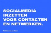 Socialmedia voor sales en netwerken