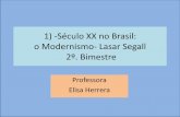 1  séc, xx no brasil- o modernismo- lasar segall