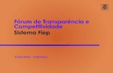 Case Fórum de Transparência e Competitividade - Jornal