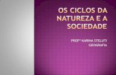 Os ciclos da natureza e a sociedade1