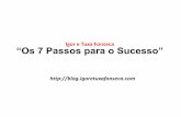 Os 7 Passos para o Sucesso - Vence Sucessivos Fracassos