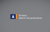 Stratec - Módulo Matriz Orçamentária (Software)