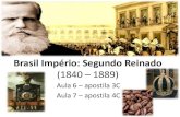 3° ano - Brasil Império - segundo reinado