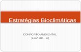 Estratégias bioclimáticas