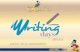 Writing Days 2013.1