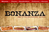 Cardápio Bonanza Restaurante Bar
