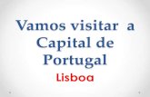 Vamos visitar  a capital de portugal