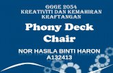 Phony deck chair