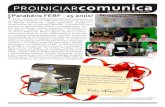Programa Rompendo Barreira: 25 anos, IN Jornal proiniciarcomunica 11