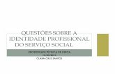 Questões sobre a identidade profissional do serviço social