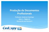 Produção de documentos profissionais 11
