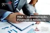 MBA - Administração, Finanças e Negócios - Pós Educa+ EAD