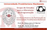Histórico de Participação do Mackenzie na Maratona de Programação