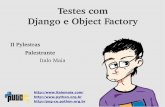 Django Object factory