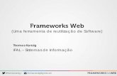 Frameworks da web - Uma ferramenta de reutilização de software