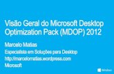 Visão Geral do MDOP 2012