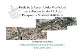 Petição à assembleia municipal pela discussão do parque vfinalissima