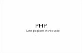 PHP - Uma Pequena Introducao