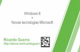 Windows 8 - visão geral e para desenvolvedores