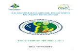 Programa do XXI MUTECO RIO +20