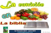 Escuela sabatica # 12  la nutricion en la biblia (powerpoint) pastor nic garza