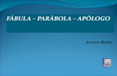 Aula de redaçao   fabula - parabola - apologo