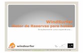 Windsurfer - Motor de Reservas para Hotéis.