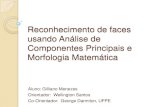 Reconhecimento de faces usando Análise de Componentes Principais e Morfologia Matemática